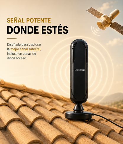 📡 ANTENA SATÉLITE FULL HD 4K Miles de Canales